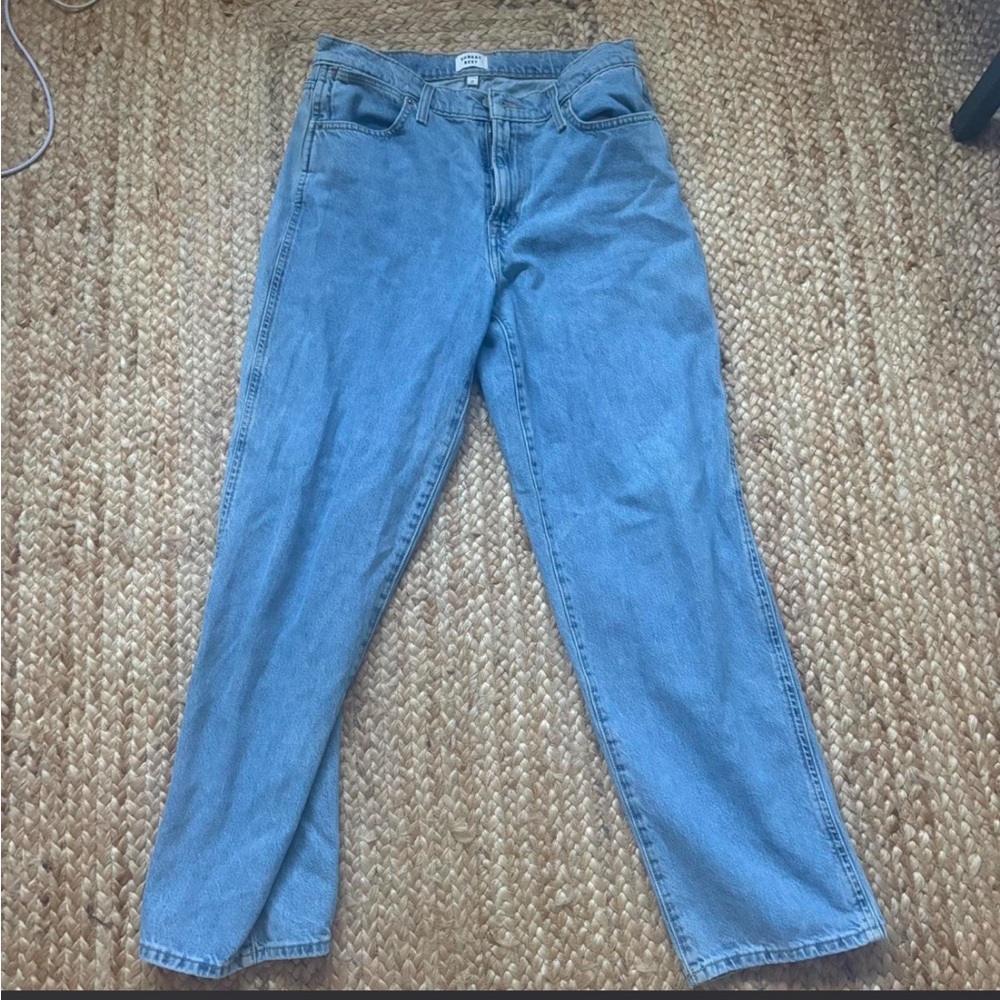 Sunday Best Light Blue Straight Leg Jeans